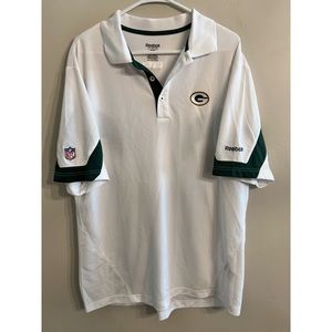 Men’s NFL Reebok Green Bay Packer Polo